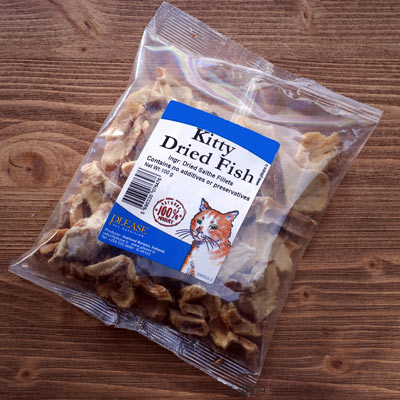 Kitty dried fish     100 g van kantoor artikelen tip.