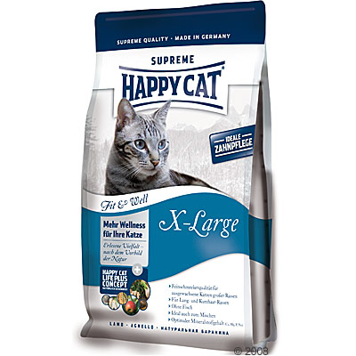 happy cat fit & well adult x large     1 kg