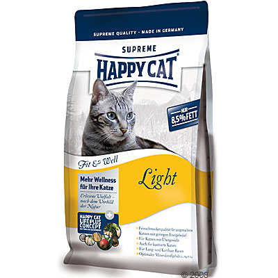 Happy cat fit & well light     dubbelpak 2 x 10 kg van kantoor artikelen tip.