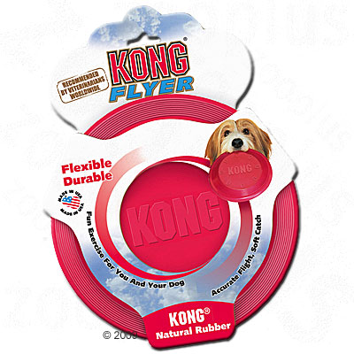 kong flyer hondenfrisbee     Ø ca. 23 cm