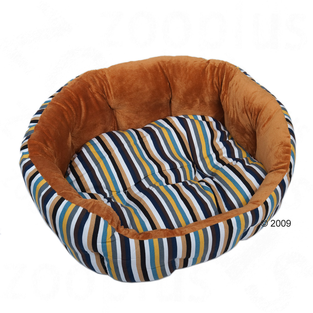 Kattenbed cozy stripes     l 55 x b 45 x h 20 cm van kantoor artikelen tip.