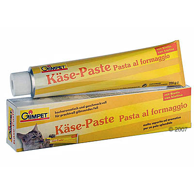 Gimpet kaas pasta met biotine     220 g van kantoor artikelen tip.