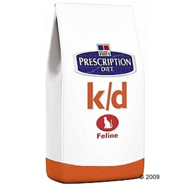 hillŽs prescription diet feline   k/d     5 kg