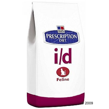 hillŽs prescription diet  feline   i/d     5 kg