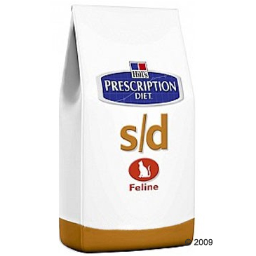 hillŽs prescription diet feline   s/d     5 kg