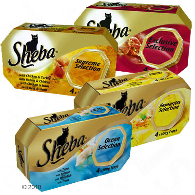 Sheba kuipjes multipak 4 x 100 g     exclusive selection van kantoor artikelen tip.