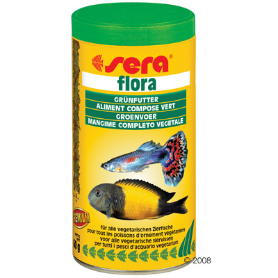 Sera flora vlokkenvoer      250 ml van kantoor artikelen tip.