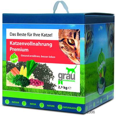 grau volwaardig premium kattenvoer     1 kg