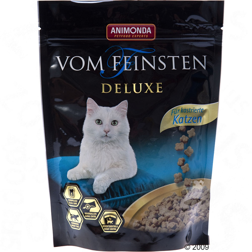 animonda vom feinsten deluxe gecastreerde katten     1,75 kg