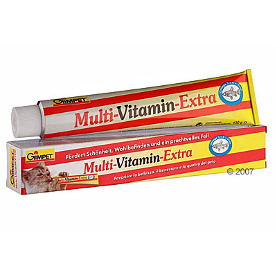 Gimpet multi vitamine extra kattenpasta     50 g van kantoor artikelen tip.