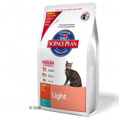 Hill's feline adult light tonijn     1,5 kg van kantoor artikelen tip.