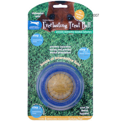 snackbal everlasting treat ball grootte m     Ø 10 cm incl. 1 vulling