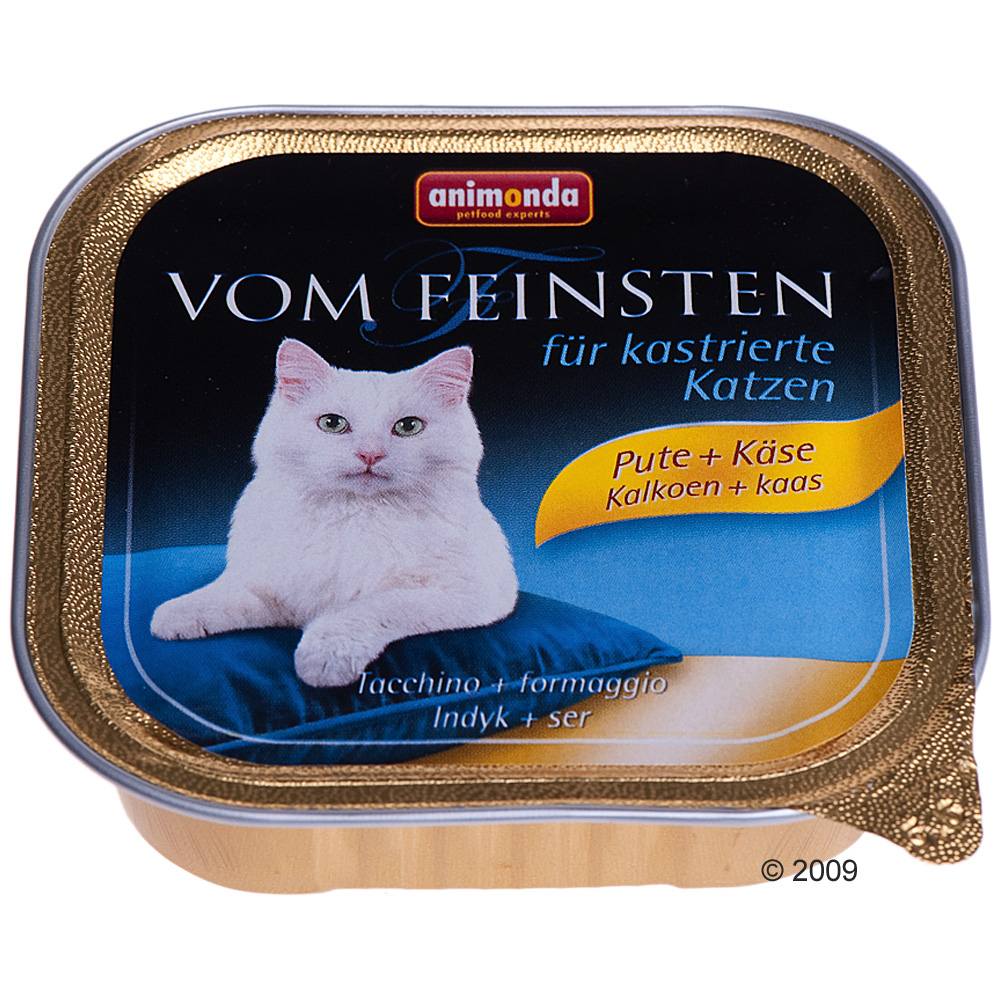 Animonda vom feinsten voor gecasteerde katten 6 x 100 g     kalkoen & salami van kantoor artikelen tip.