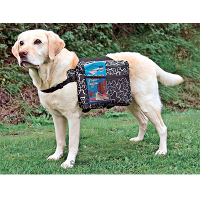 rugzak voor honden     grootte l: (l 28 x b 18 cm)