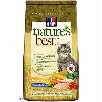 Hill's nature's best feline senior kip     2 kg van kantoor artikelen tip.