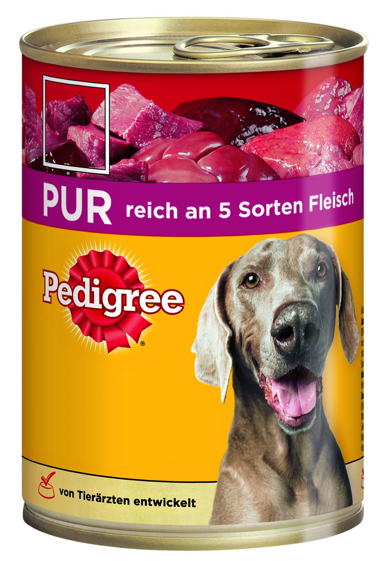 Pedigree puur 6 x 400 g      rijk aan  rund van kantoor artikelen tip.