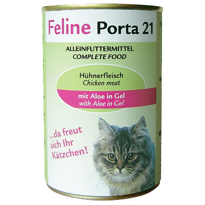 Feline porta 21, 6 x 400 g     kip met rijst van kantoor artikelen tip.