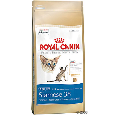 Royal canin siamese 38      10 kg van kantoor artikelen tip.