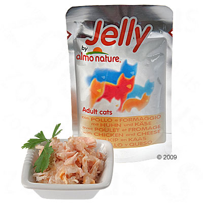 Jelly pouch by almo nature  6 x 70 g      tonijn van kantoor artikelen tip.