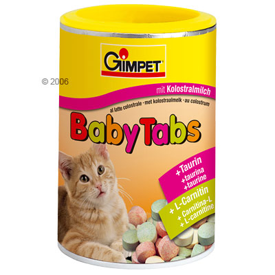 gimpet baby tabs     250 stuk