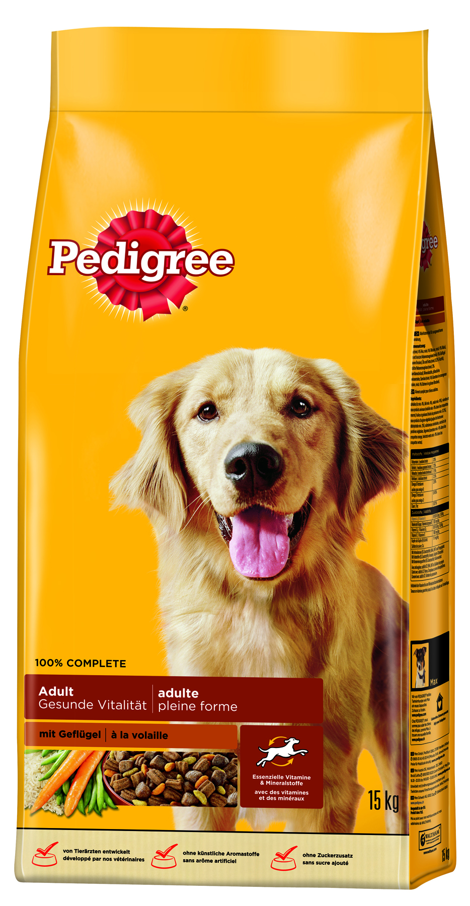 pedigree complete adult met gevogelte      15 kg