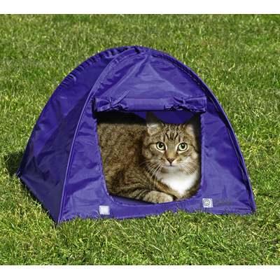 Kitty camp kattentent     l 43,5 x b 43,5 x h 40 cm van kantoor artikelen tip.