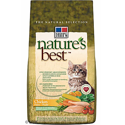 Hill's nature's best feline kitten kip      300 g van kantoor artikelen tip.